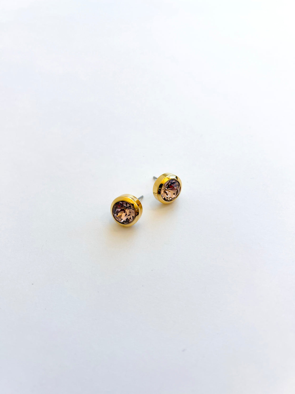 Vintage Rose + Gold Small Earring