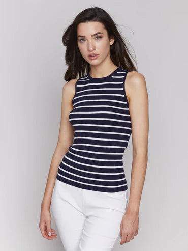 Marine Rib Knit Tank