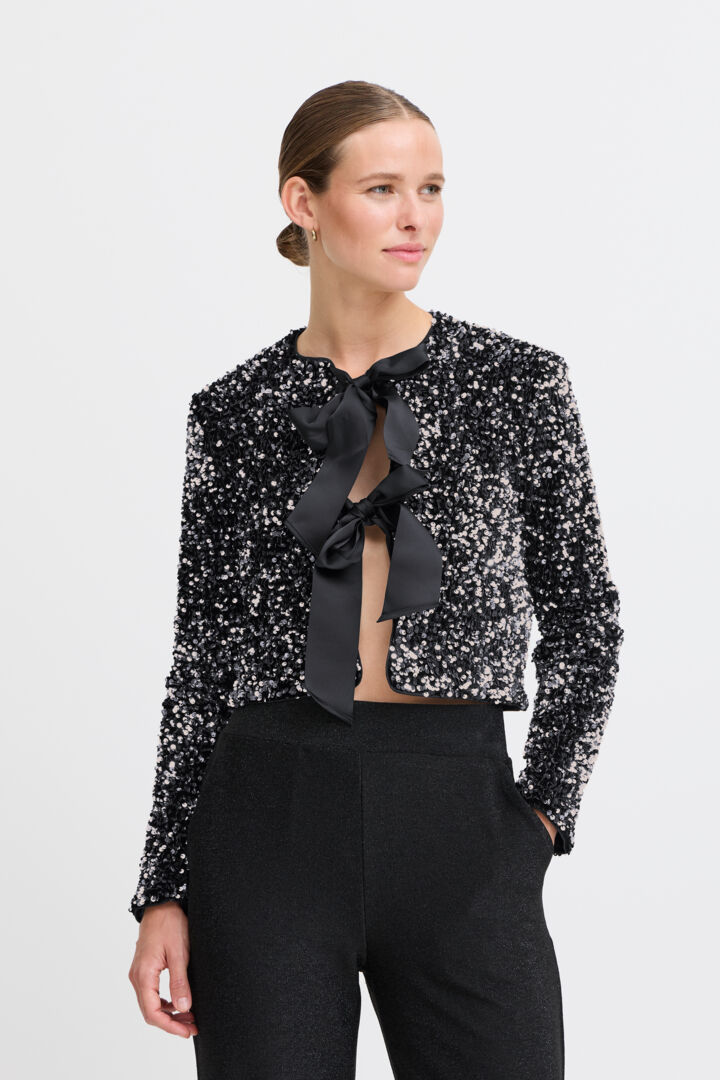 Paillet Bow Jacket