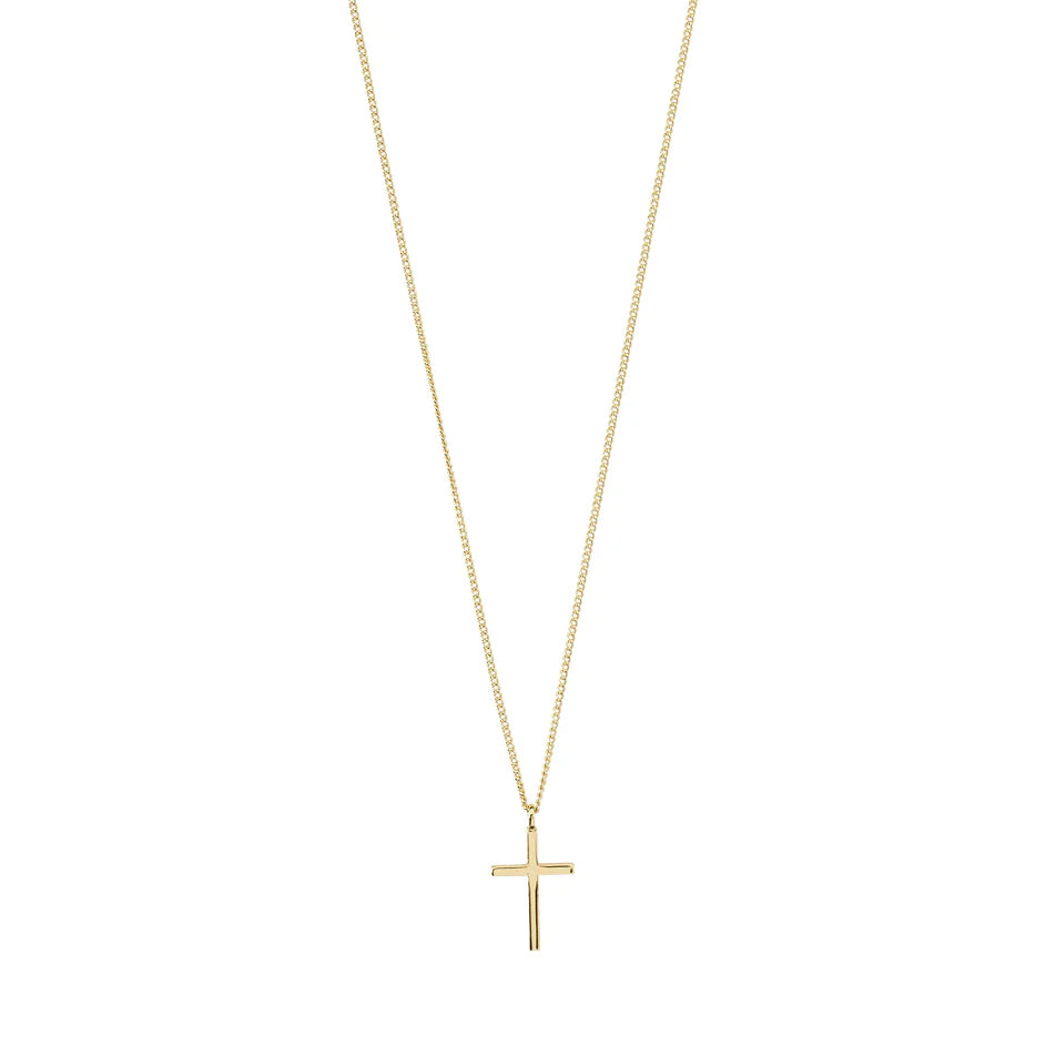 Daisy Cross Necklace