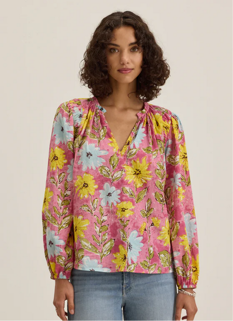 Garden Print BLouse