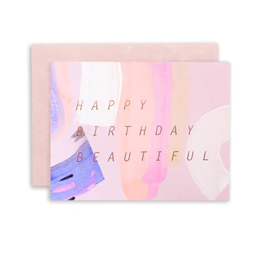 MOGLEA HAPPY BIRTHDAY BEAUTIFUL CARD