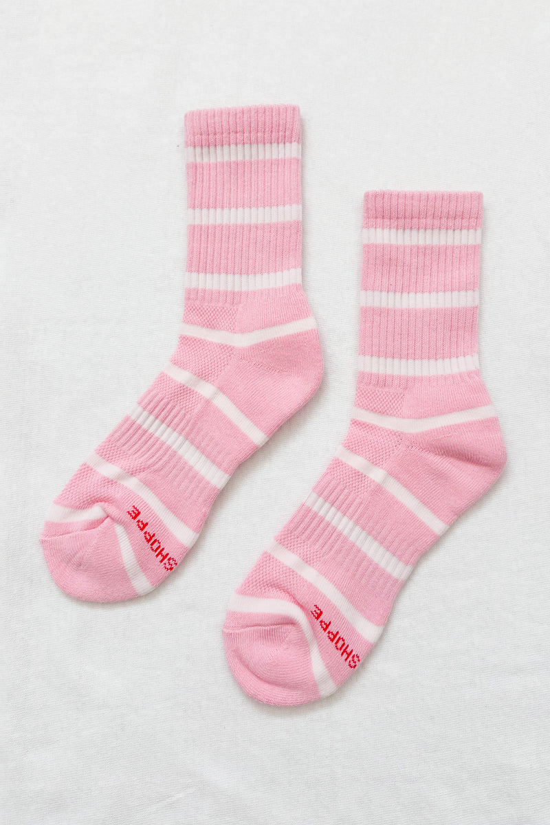 Stripped Boyfriend Socks