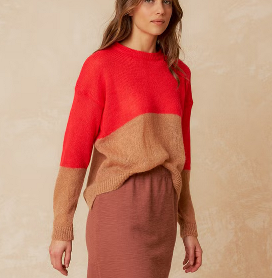 Coral Sweater