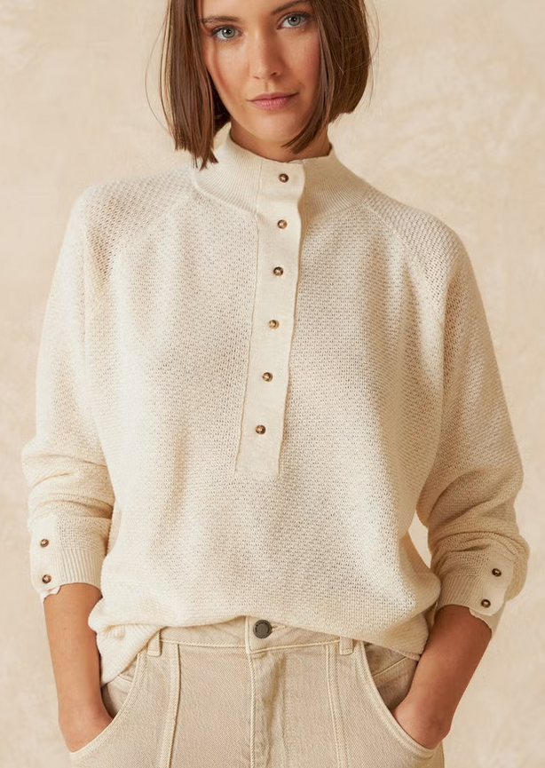 Rice Stitch Sweater