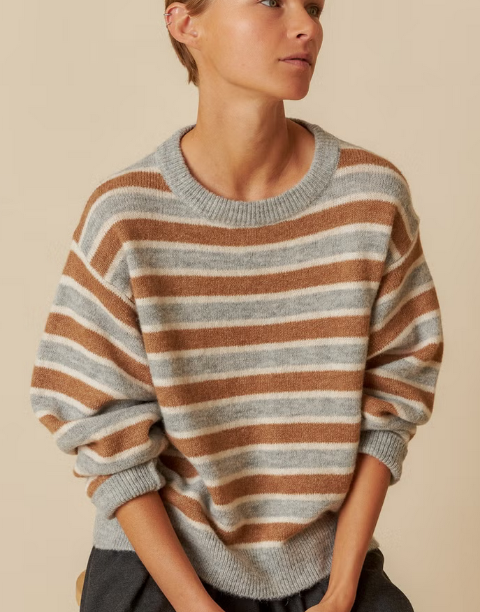 Box Knit Sweater