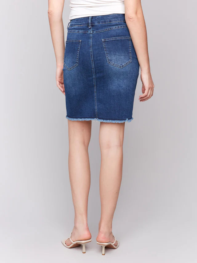 Denim Skort