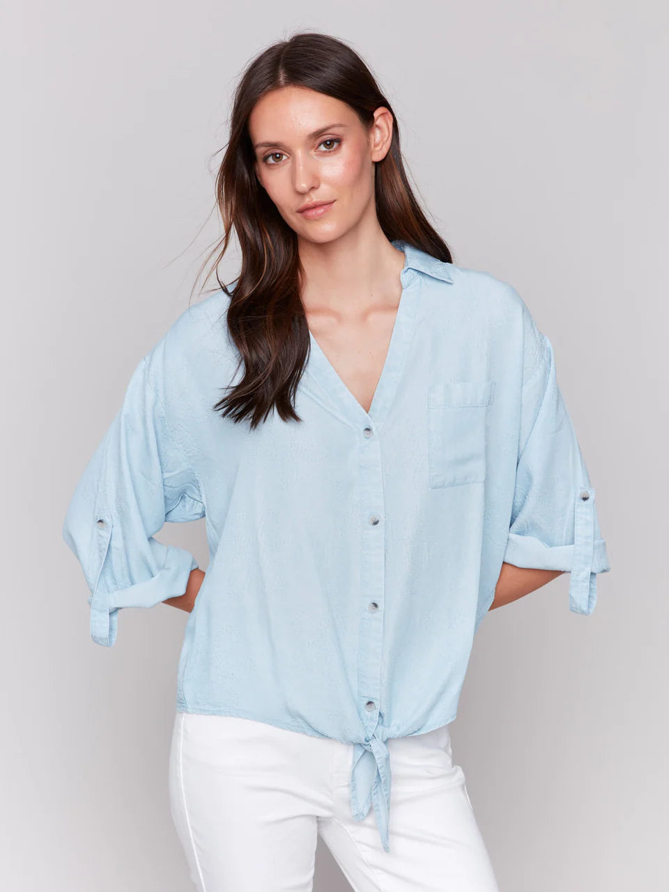 Chambray Blouse