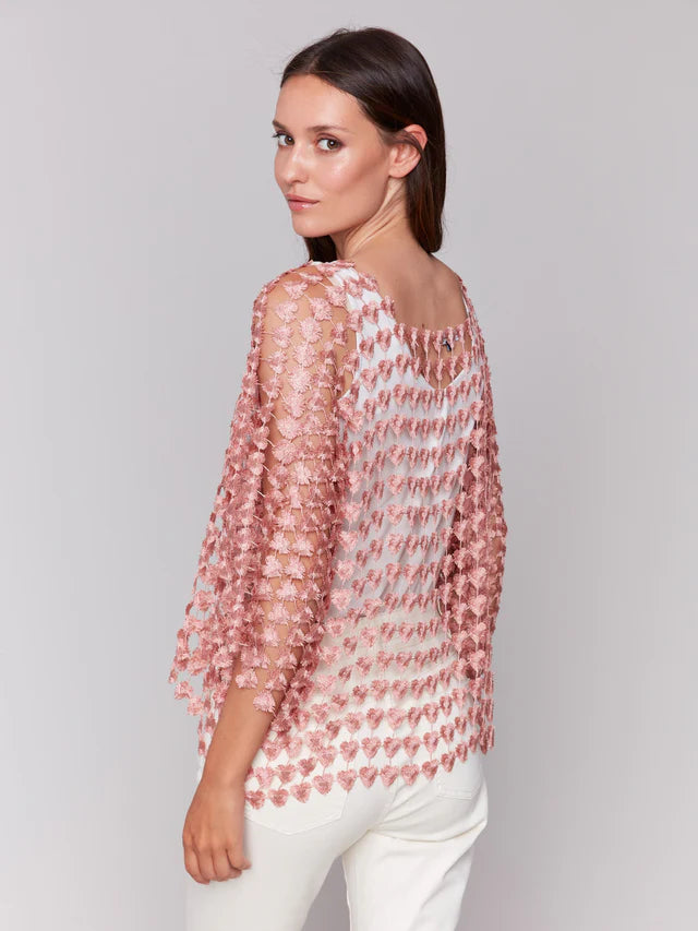 Textured Heart Top