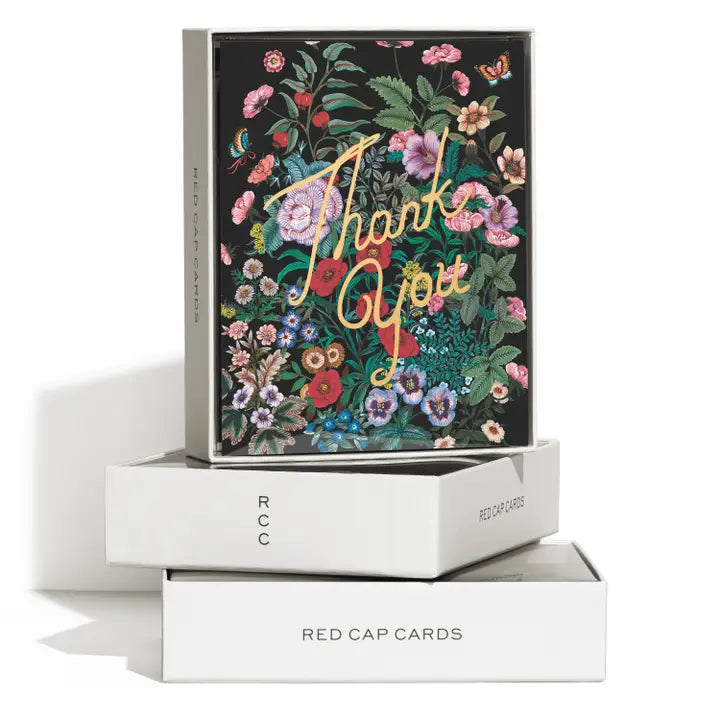 Botanical Garden Thank You Boxed Set Cards