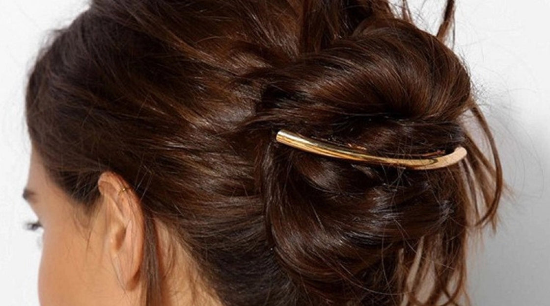 Gold Barrette