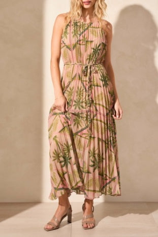 Pinkish Palm Dress