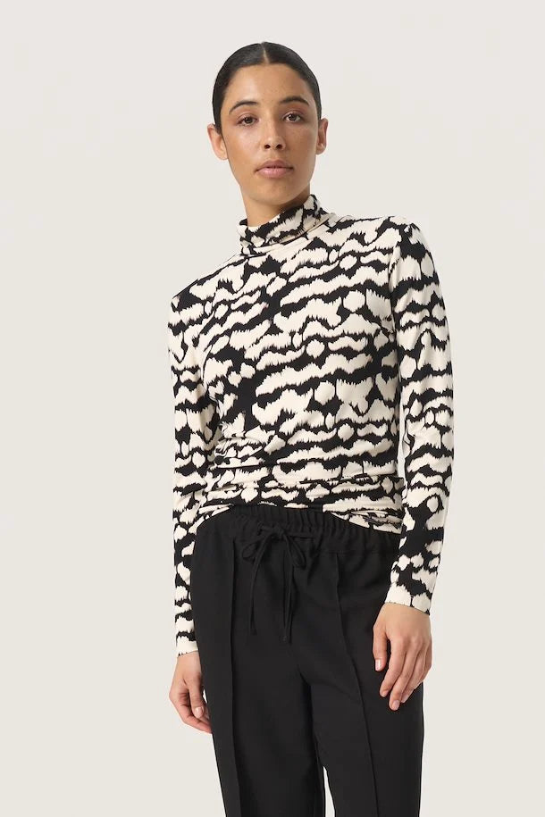 Hanadi Printed Rollneck