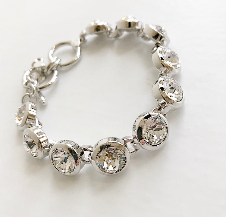 Crystal Rhodium Bracelets